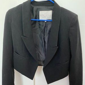 Cropped Black Blazer Size 0